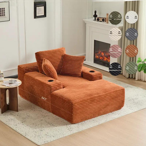 64‘’ Boneless Chaise Lounge