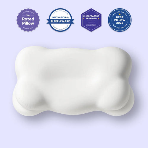 Ergonomic Cervical Memory Foam Pillow withCooling Case