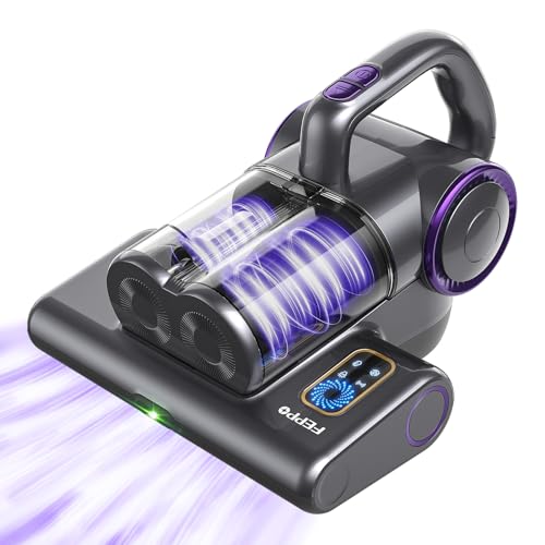 Mattress Vacuum Cleaner 16KPa with UV-C & Heat, HEPA Bed Vacuum (1000W)